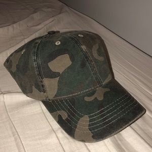 Camo baseball cap!